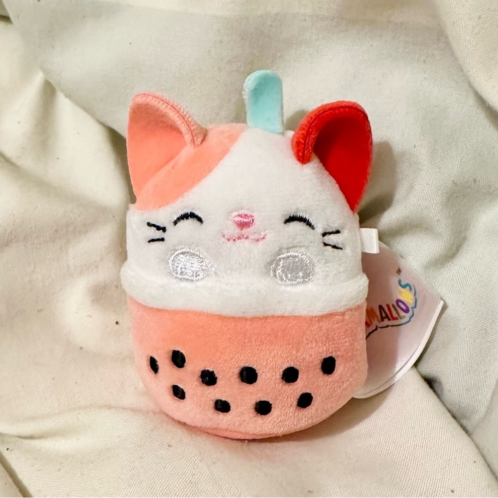 Brand New 2.5” Roxy the Boba Cat Mystery Capsule Squishmallow